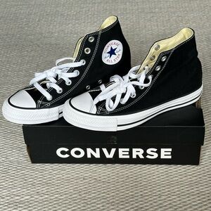 Converse Classic Black and White High-Tops